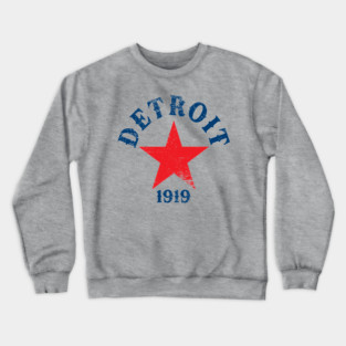 Detroit Stars Distressed Crewneck Sweatshirt