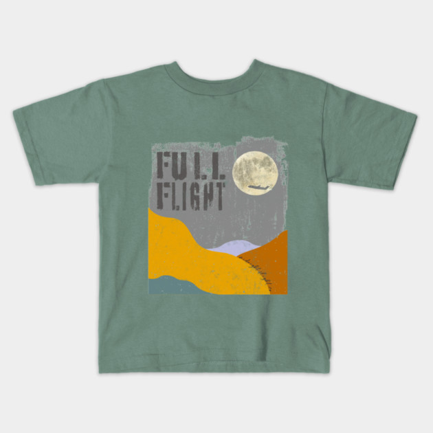 Full Flight Kids T-Shirt by Camp Happy Hour