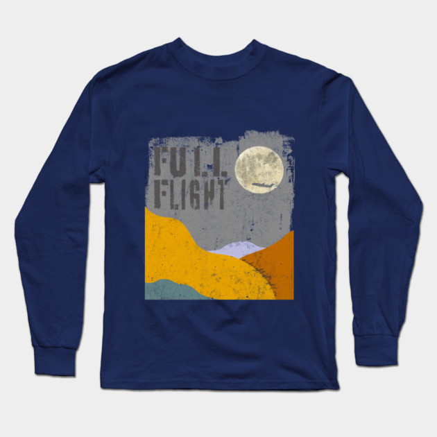 Full Flight Long Sleeve T-Shirt by Camp Happy Hour