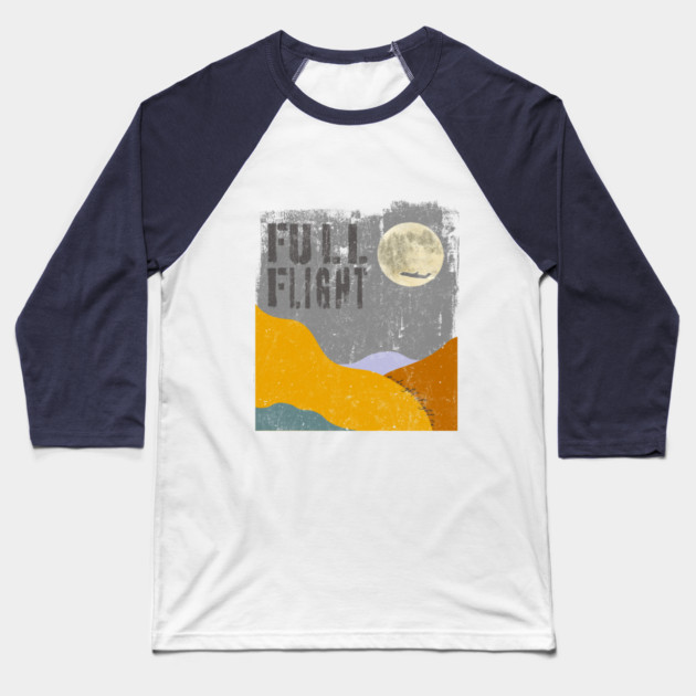 Full Flight Baseball T-Shirt by Camp Happy Hour
