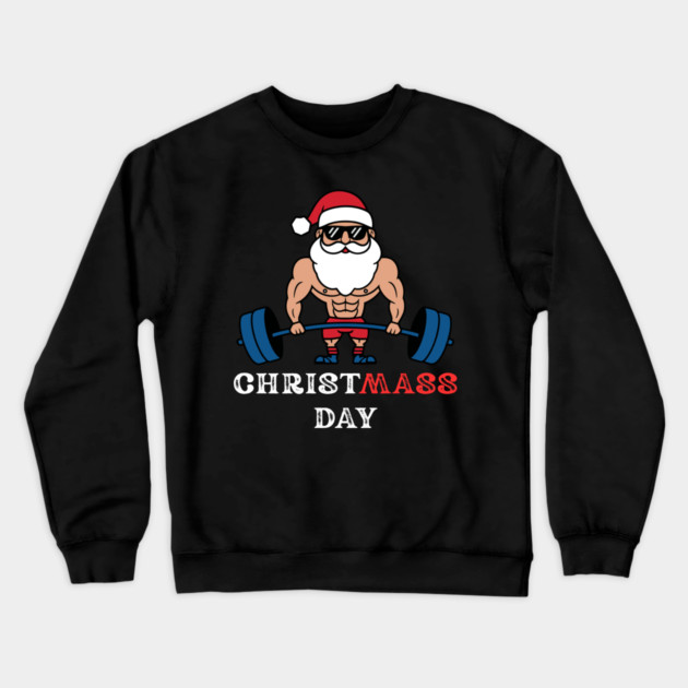 Funny-Christmas Crewneck Sweatshirt by Creatifly Graphic Tees