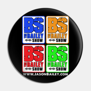 The Bailey Show Podcast Warhol Design Pin