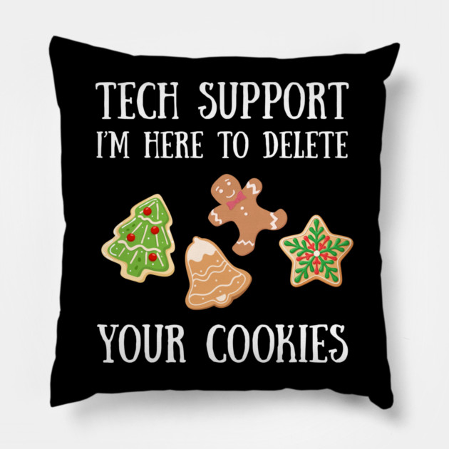 Funny-Christmas Pillow by Creatifly Graphic Tees