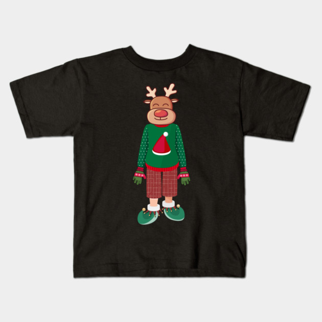 Funny-Christmas Kids T-Shirt by Creatifly Graphic Tees