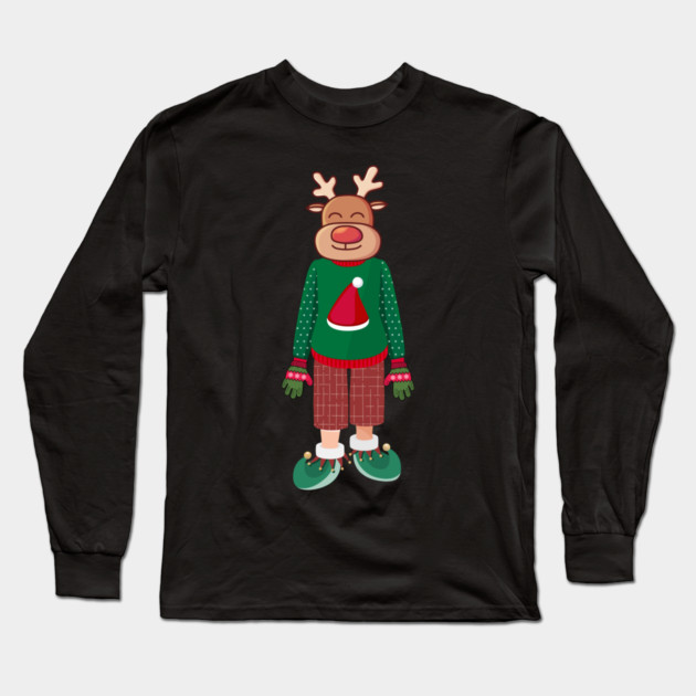 Funny-Christmas Long Sleeve T-Shirt by Creatifly Graphic Tees