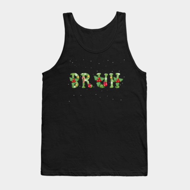 Funny-Christmas Tank Top by Creatifly Graphic Tees