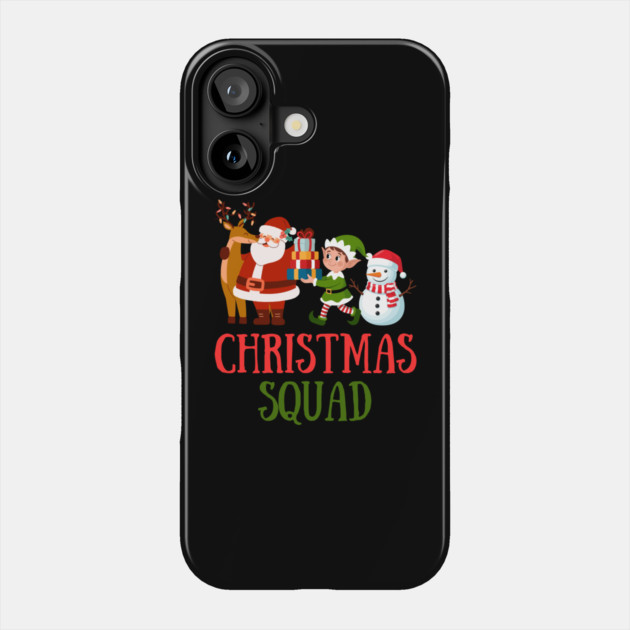 Funny-Christmas Phone Case by Creatifly Graphic Tees