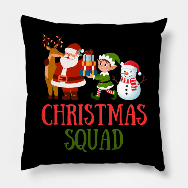 Funny-Christmas Pillow by Creatifly Graphic Tees