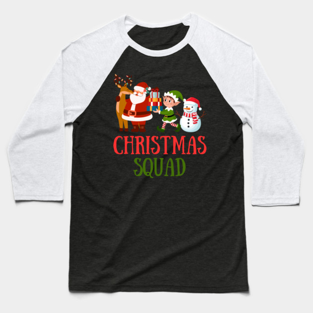 Funny-Christmas Baseball T-Shirt by Creatifly Graphic Tees
