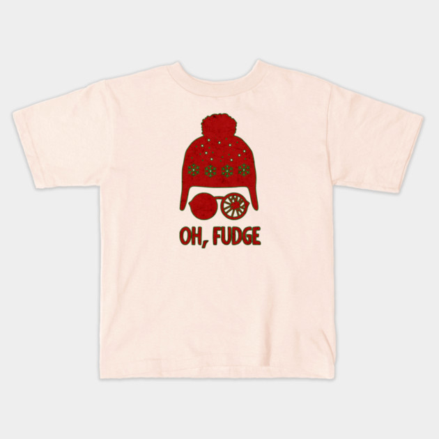 A Christmas Story Oh Fudge Ralphie Kids T-Shirt by casualteesinc