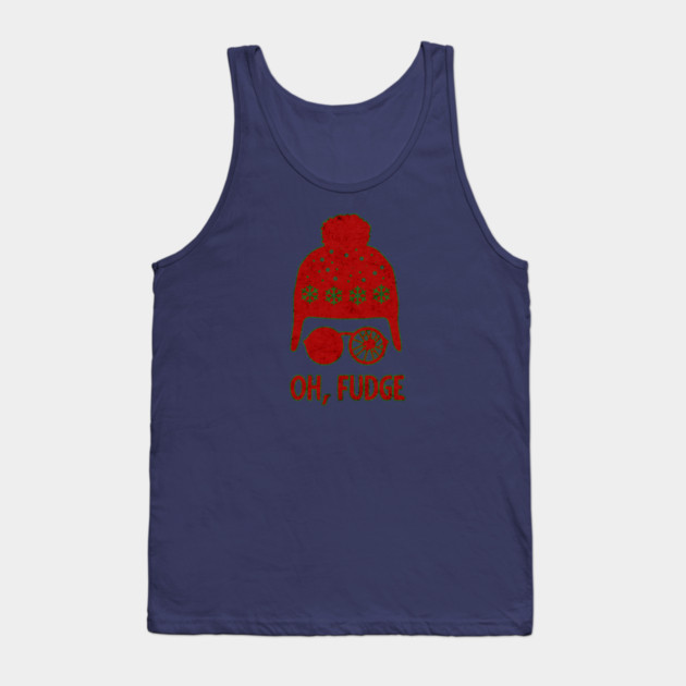A Christmas Story Oh Fudge Ralphie Tank Top by casualteesinc