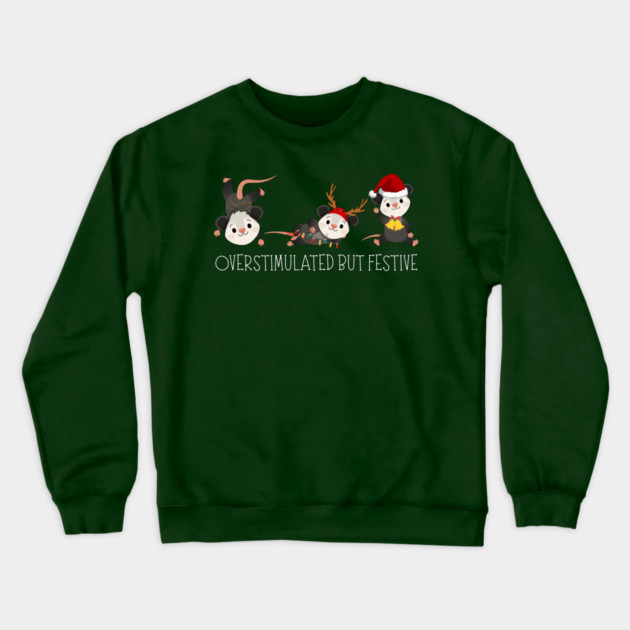 Funny-Christmas Crewneck Sweatshirt by Creatifly Graphic Tees