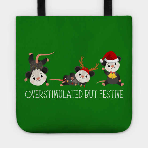 Funny-Christmas Tote by Creatifly Graphic Tees