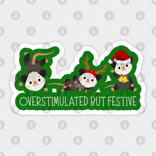 Funny-Christmas Sticker by Creatifly Graphic Tees