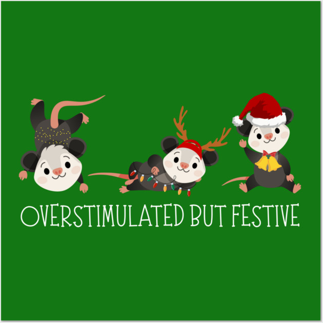 Funny-Christmas Wall Art by Creatifly Graphic Tees