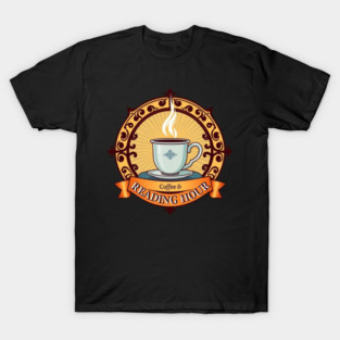 Victorian Coffee & Reading  books T-Shirt