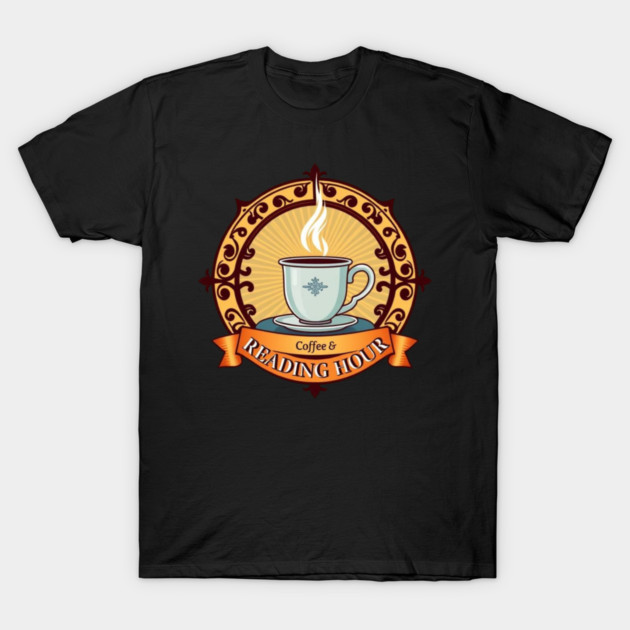 Victorian Coffee & Reading  books T-Shirt by SR8891