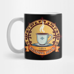 Victorian Coffee & Reading  books Mug