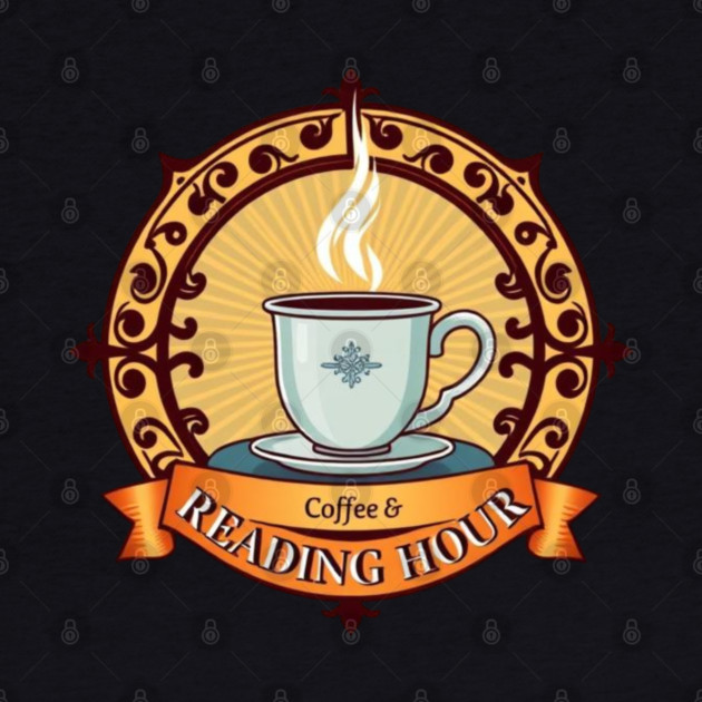 Victorian Coffee & Reading  books by SR8891