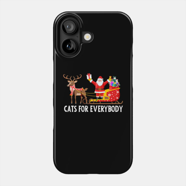 Funny-Christmas Phone Case by Creatifly Graphic Tees