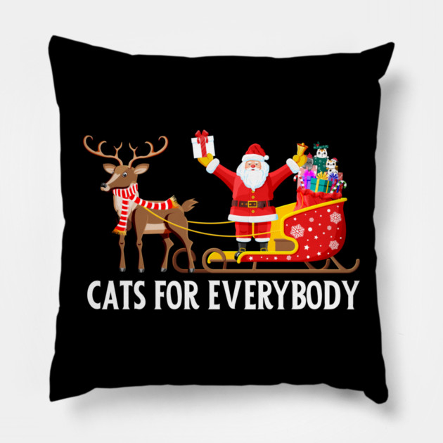 Funny-Christmas Pillow by Creatifly Graphic Tees