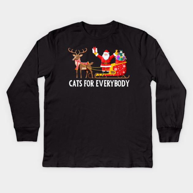 Funny-Christmas Kids Long Sleeve T-Shirt by Creatifly Graphic Tees