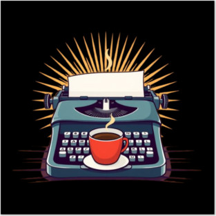 Typewriters and Turkish Coffee books Posters and Art