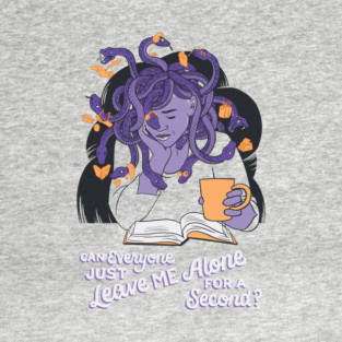 Medusa's Introvert Book Club T-Shirt