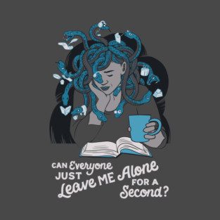 Medusa's Introvert Book Club T-Shirt