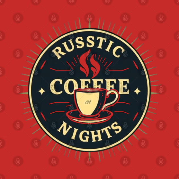 Rustic Coffee Story Nights books by SR8891