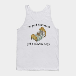 Cute Mouse: The Plot Thickens Yet I Remain 'eepy Tank Top