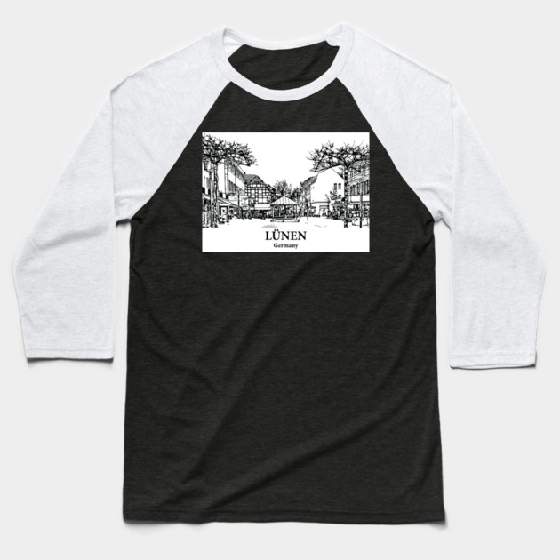 Lünen - Germany Baseball T-Shirt by Lakeric