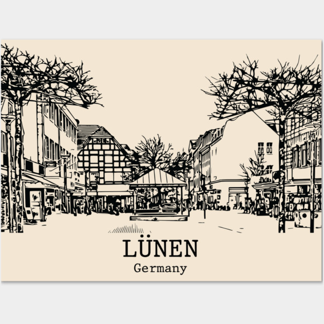 Lünen - Germany Wall Art by Lakeric