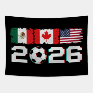 Glitched United 2026 Cup - North America Emblem Part 2 Tapestry