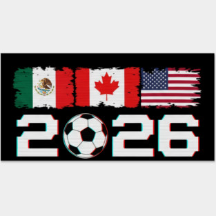 Glitched United 2026 Cup - North America Emblem Part 2 Posters and Art