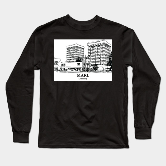Marl - Germany Long Sleeve T-Shirt by Lakeric