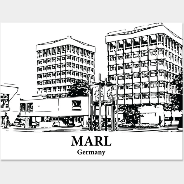 Marl - Germany Wall Art by Lakeric