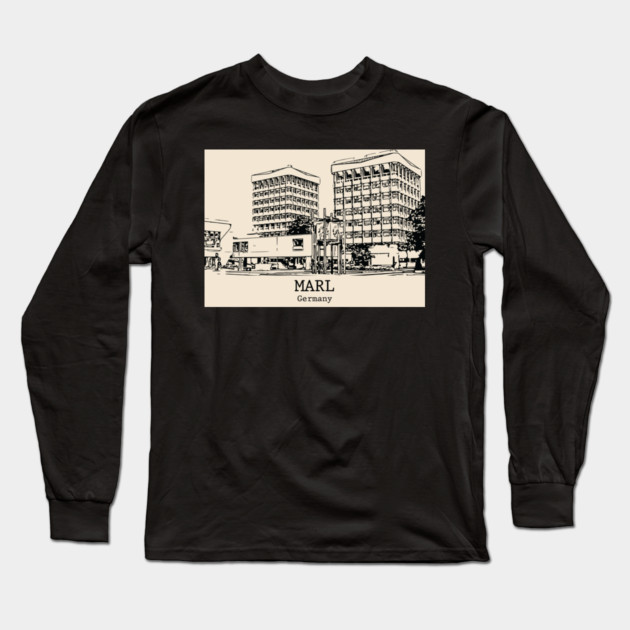 Marl - Germany Long Sleeve T-Shirt by Lakeric