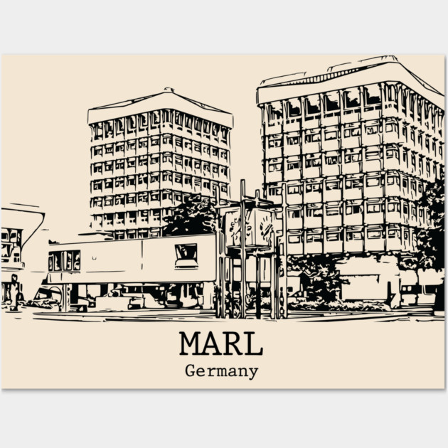 Marl - Germany Wall Art by Lakeric