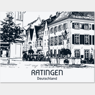 Ratingen - Deutschland Posters and Art