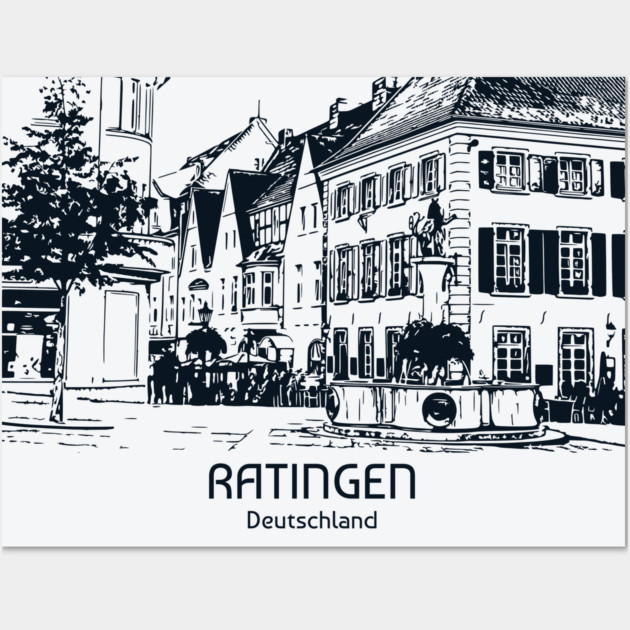 Ratingen - Deutschland Wall Art by Lakeric
