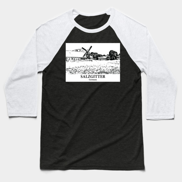 Salzgitter - Germany Baseball T-Shirt by Lakeric