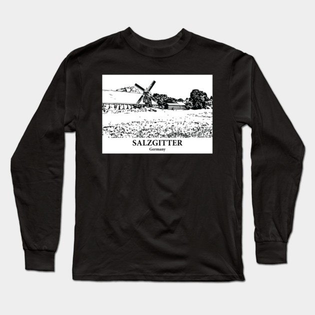 Salzgitter - Germany Long Sleeve T-Shirt by Lakeric