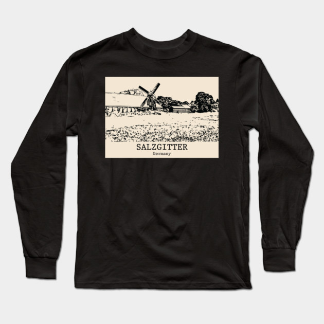 Salzgitter - Germany Long Sleeve T-Shirt by Lakeric