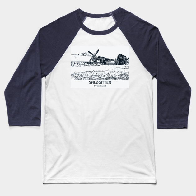 Salzgitter - Deutschland Baseball T-Shirt by Lakeric