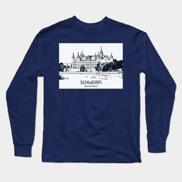 Schwerin - Deutschland Long Sleeve T-Shirt by Lakeric