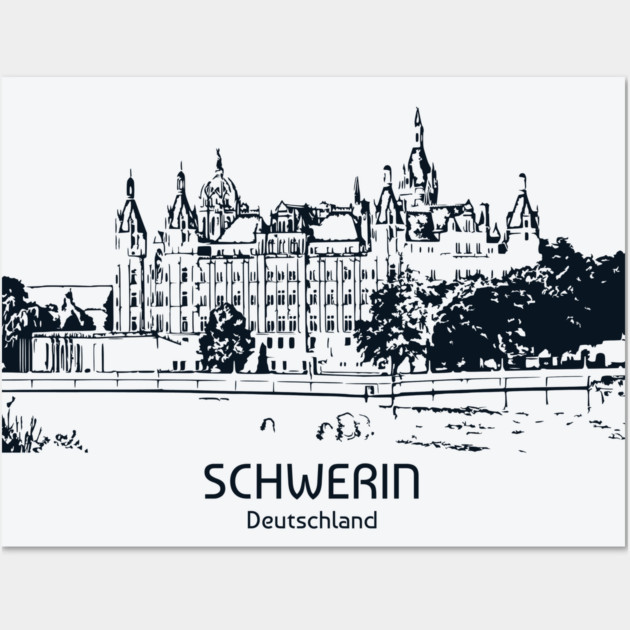 Schwerin - Deutschland Wall Art by Lakeric