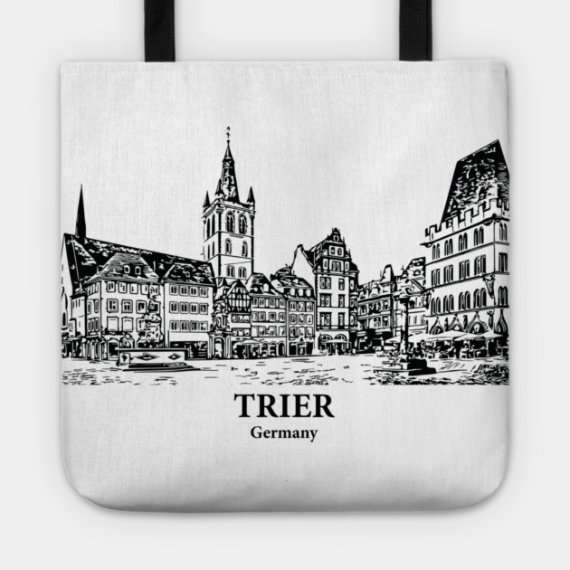 Trier - Germany Tote by Lakeric