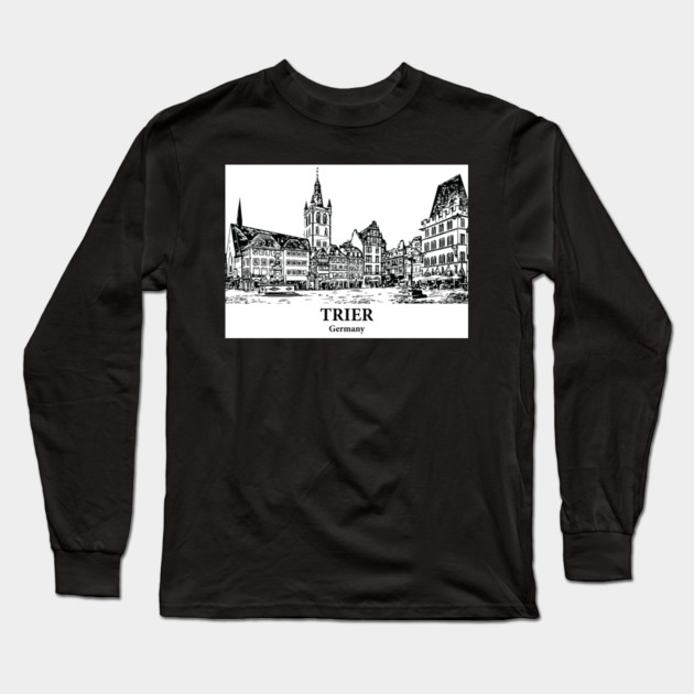 Trier - Germany Long Sleeve T-Shirt by Lakeric