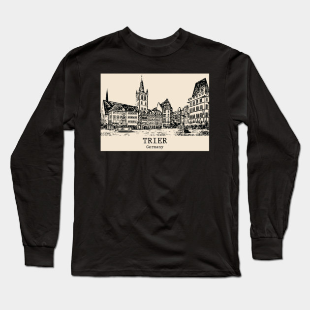 Trier - Germany Long Sleeve T-Shirt by Lakeric